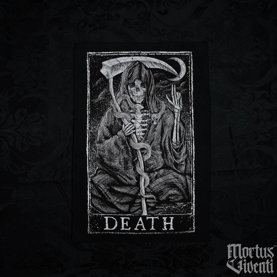 Death Tarot Card Large Patch